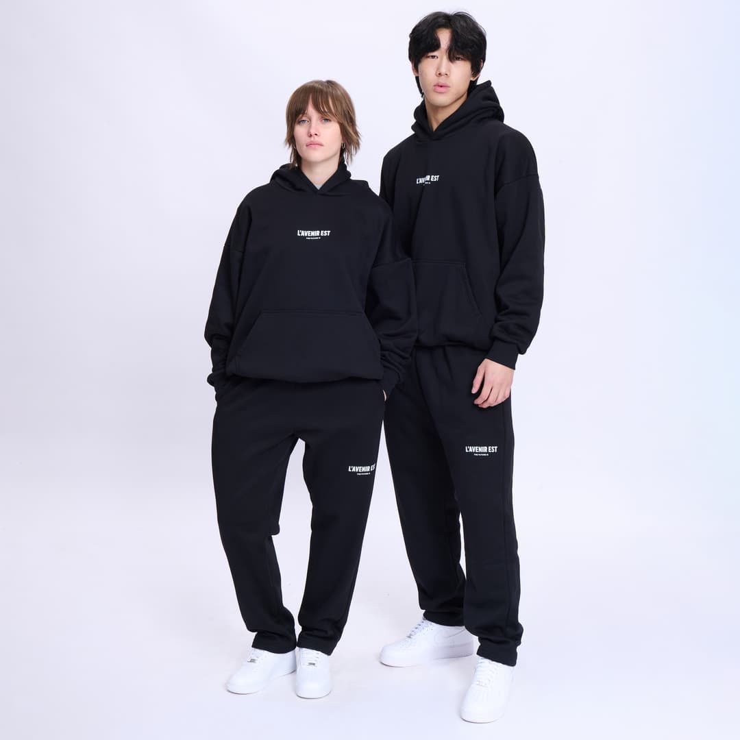 Black Heart of the Cross Hoodie