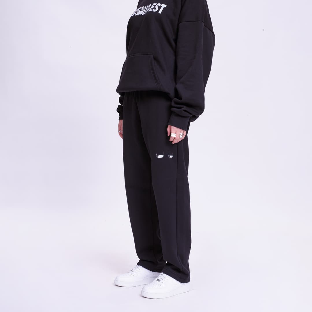 Black OG Chill Whale Pants