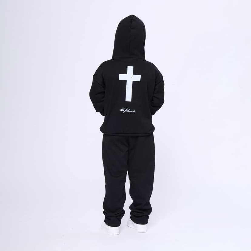Black Heart of the Cross Hoodie 