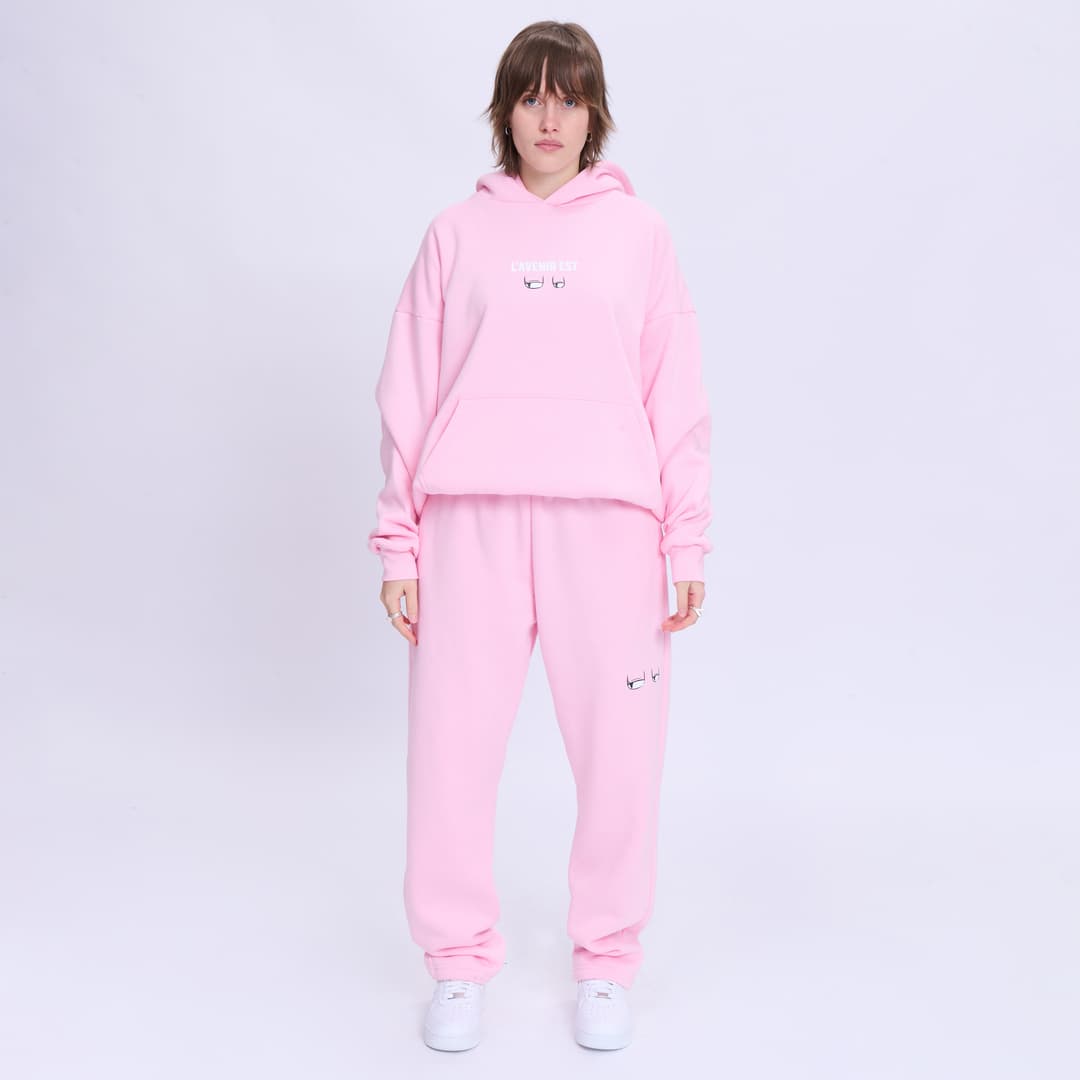 Baby Pink OG Chill Whale Hoodie
