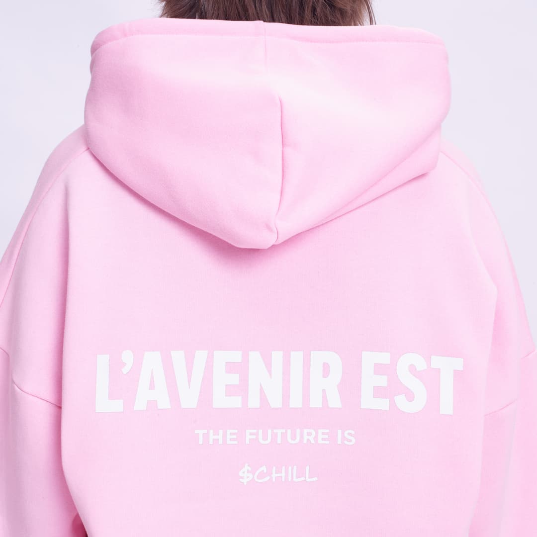 Baby Pink OG Chill Whale Hoodie