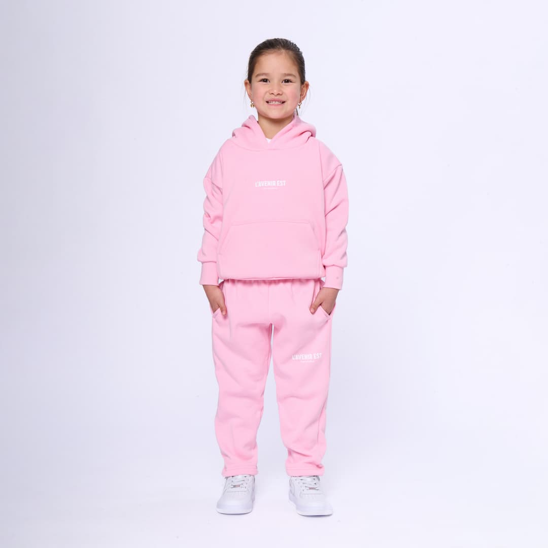 Baby Pink Heart of the Cross Hoodie