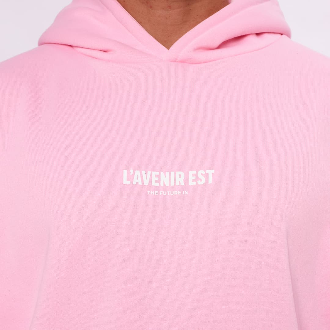 Baby Pink Heart of the Cross Hoodie