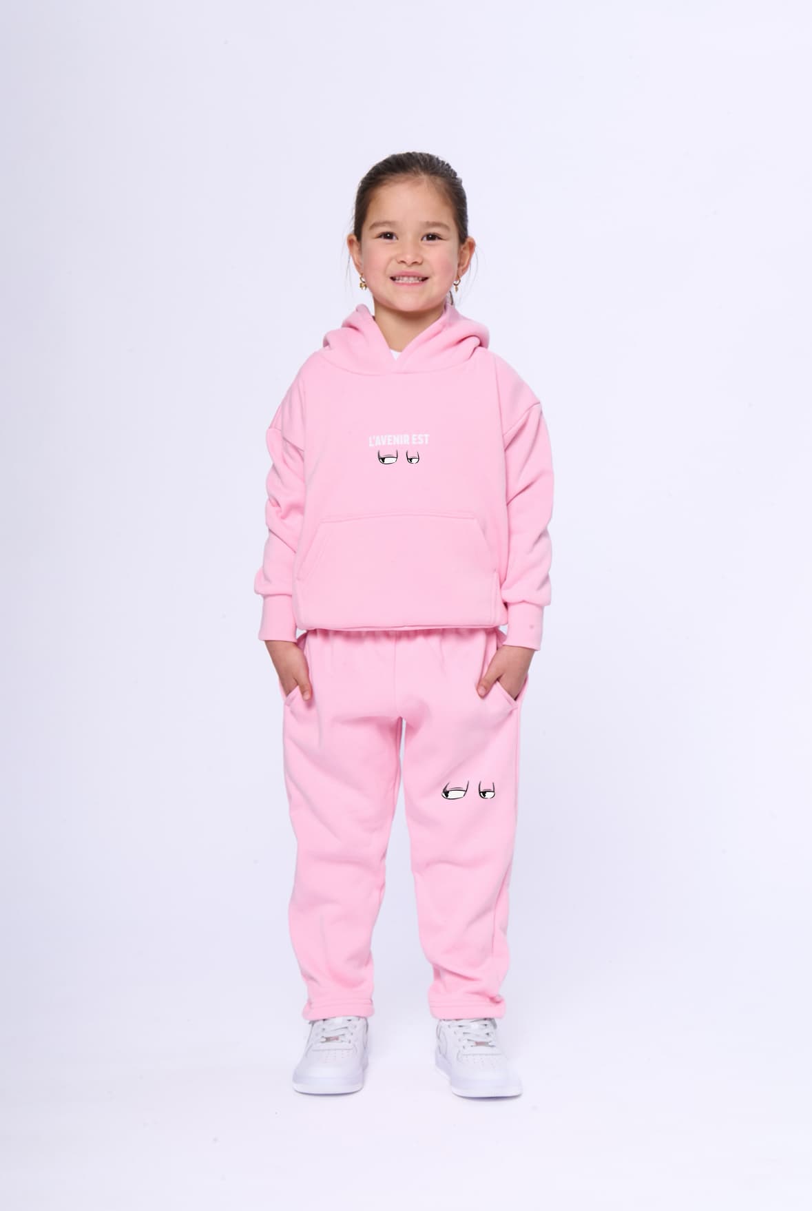 Baby Pink OG Track Pants - Kids
