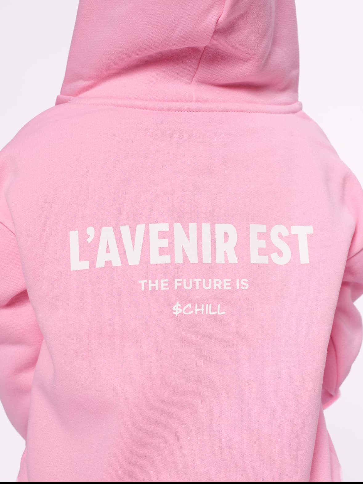 Baby Pink OG Chill Whale Hoodie - Kids